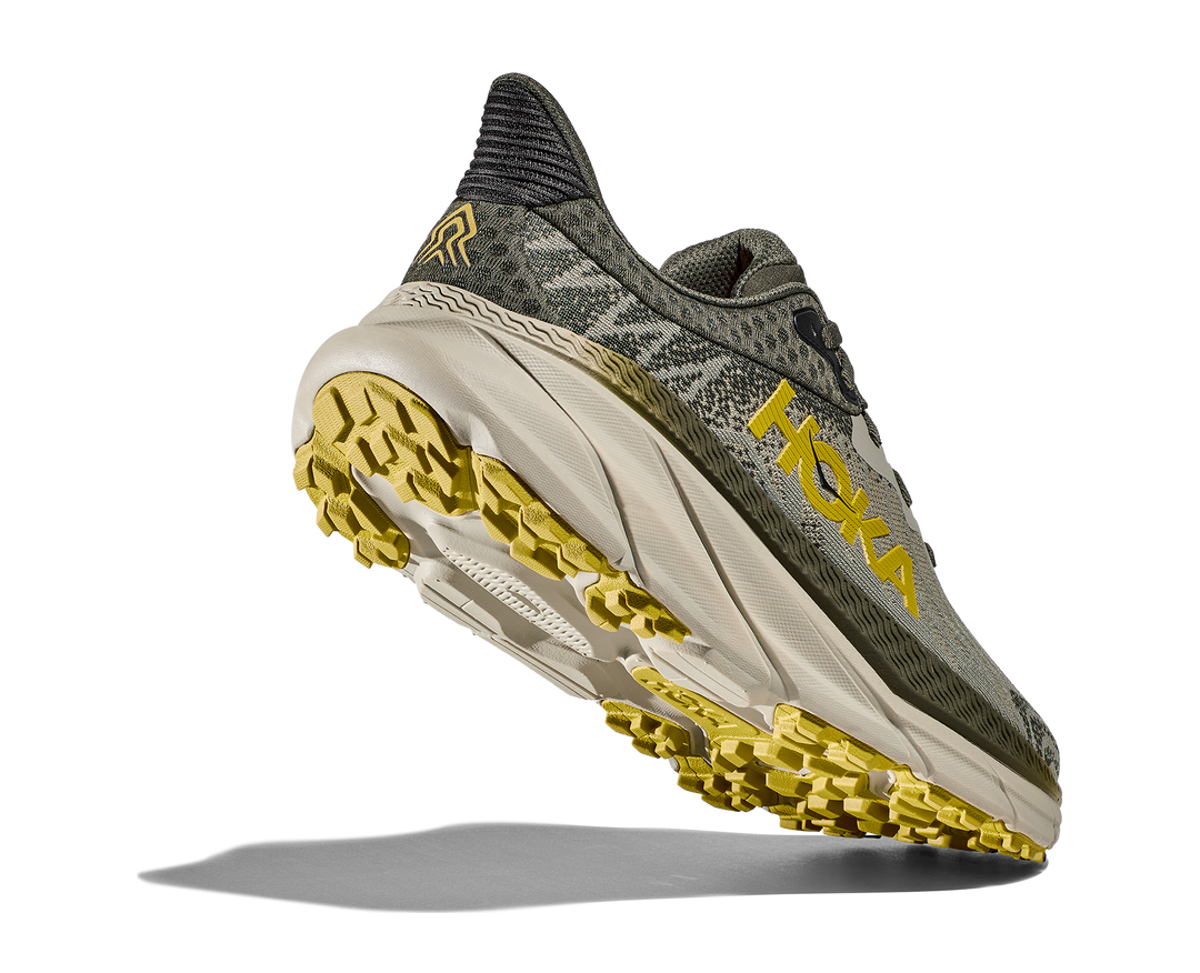 Men's Hoka Challenger 7 Color: Olive Haze / Forest Cover 4