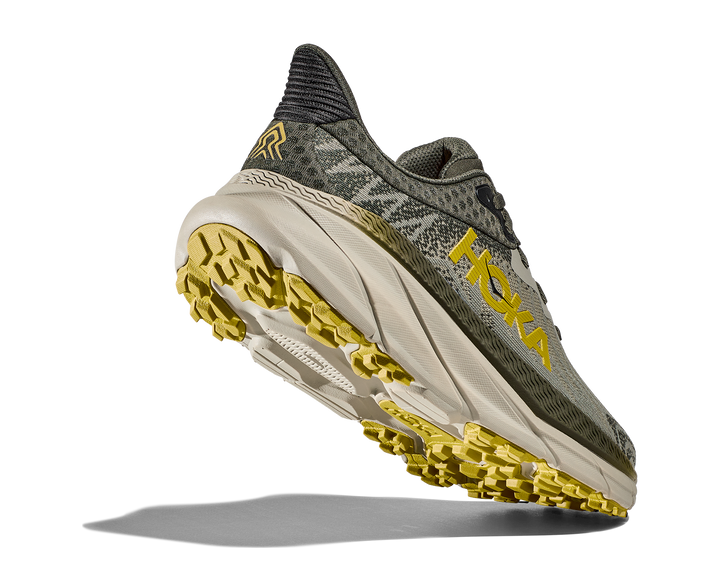 Men's Hoka Challenger 7 Color: Olive Haze / Forest Cover 4