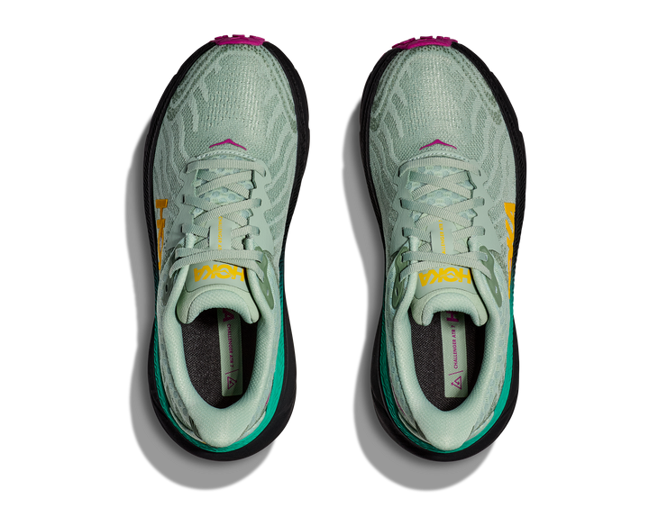 Women's Hoka Challenger 7 Color: Aloe Vera/ Black 4