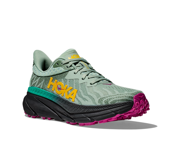 Women's Hoka Challenger 7 Color: Aloe Vera/ Black 1