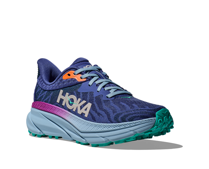 Women's Hoka Challenger 7 Color: Evening Sky / Drizzle 1