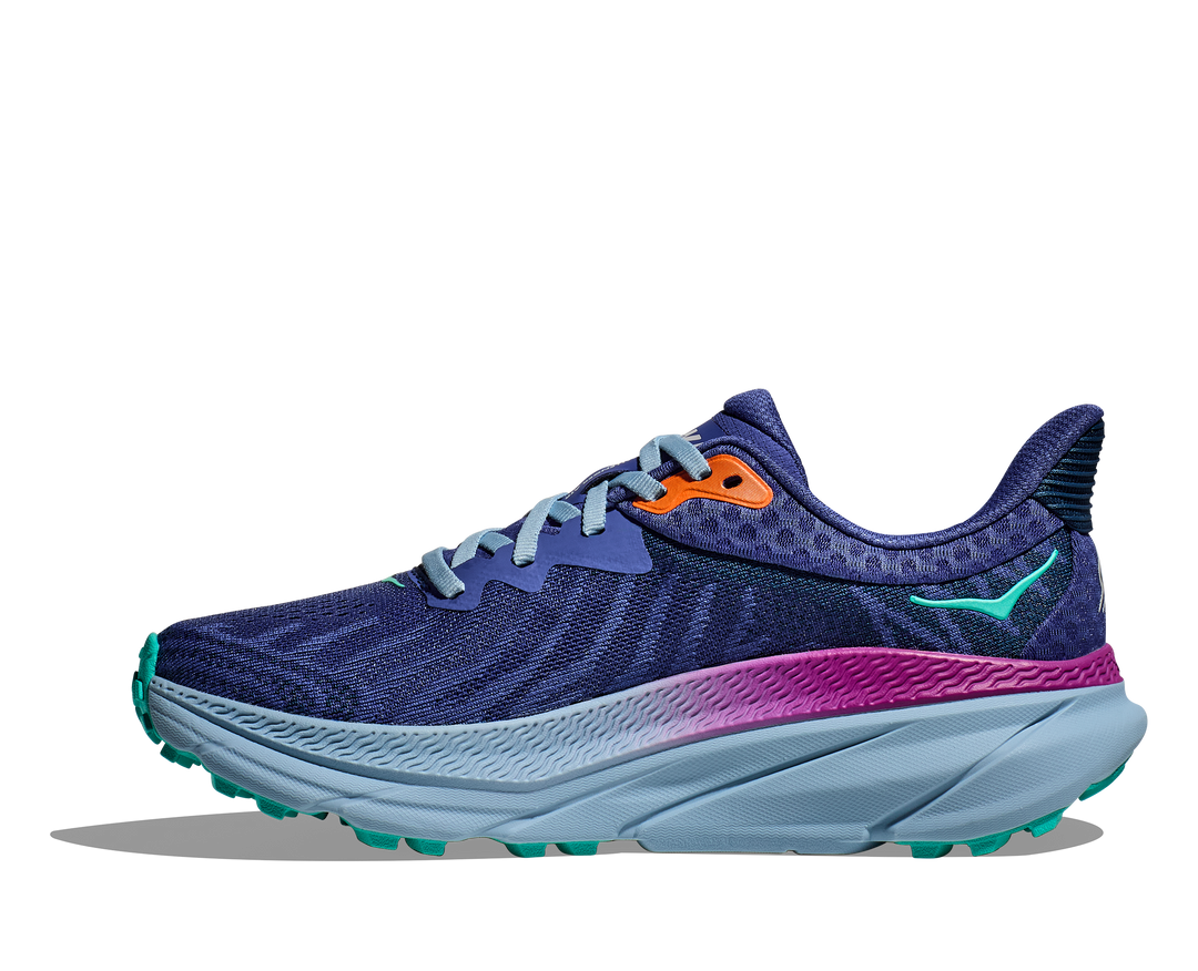 Women's Hoka Challenger 7 Color: Evening Sky / Drizzle 7