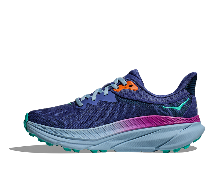 Women's Hoka Challenger 7 Color: Evening Sky / Drizzle 7