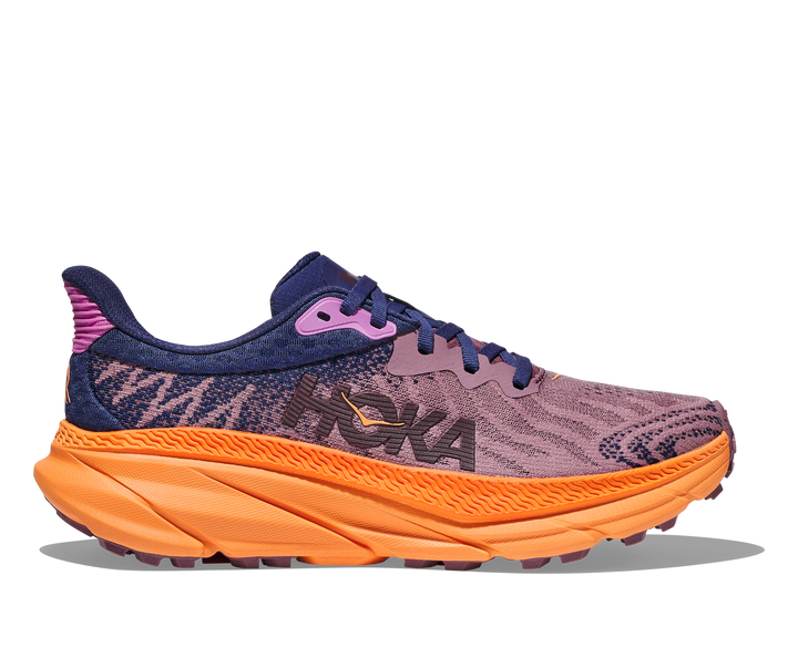 Women's Hoka Challenger 7 Color: Wistful Mauve / Cyclamen