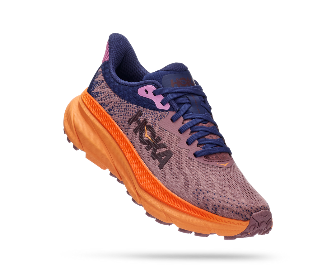 Women's Hoka Challenger 7 Color: Wistful Mauve / Cyclamen