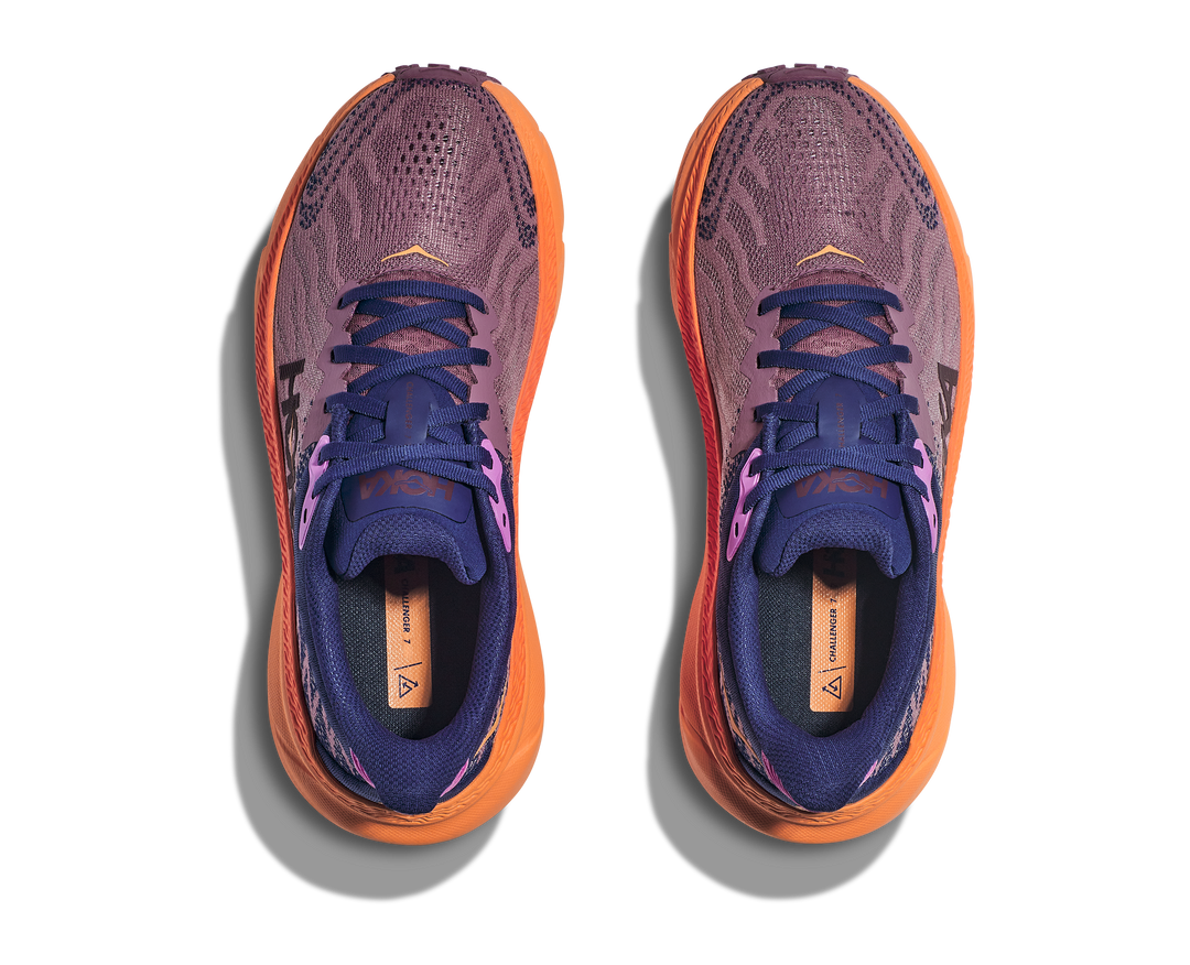 Women's Hoka Challenger 7 Color: Wistful Mauve / Cyclamen