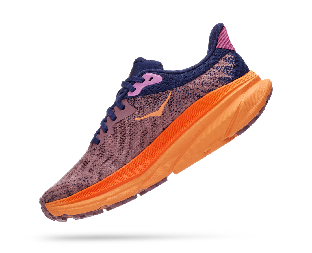 Women's Hoka Challenger 7 Color: Wistful Mauve / Cyclamen