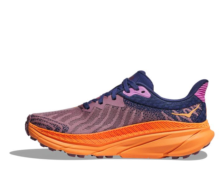 Women's Hoka Challenger 7 Color: Wistful Mauve / Cyclamen