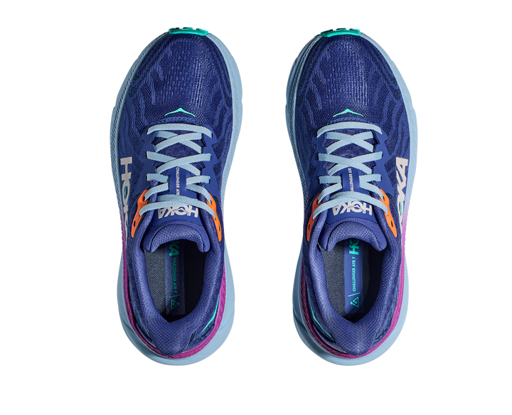 Women's Hoka Challenger 7 Color: Evening Sky/Drizzle (WIDE WIDTH) 4