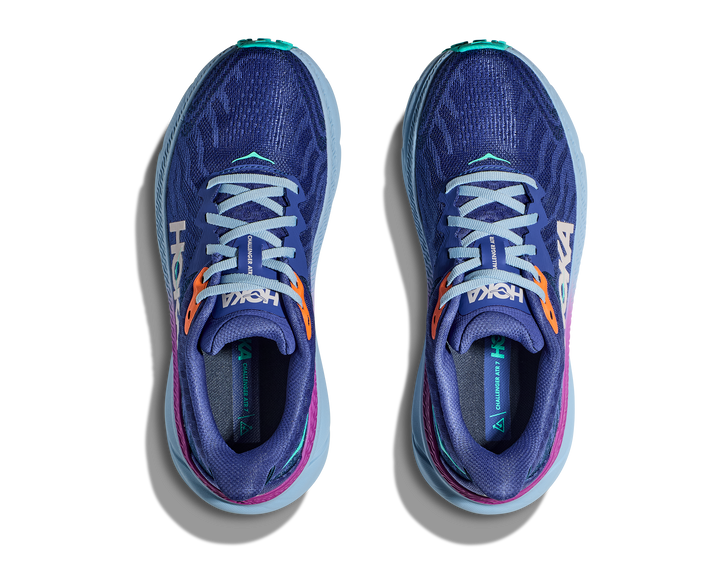 Women's Hoka Challenger 7 Color: Evening Sky/Drizzle (WIDE WIDTH) 3