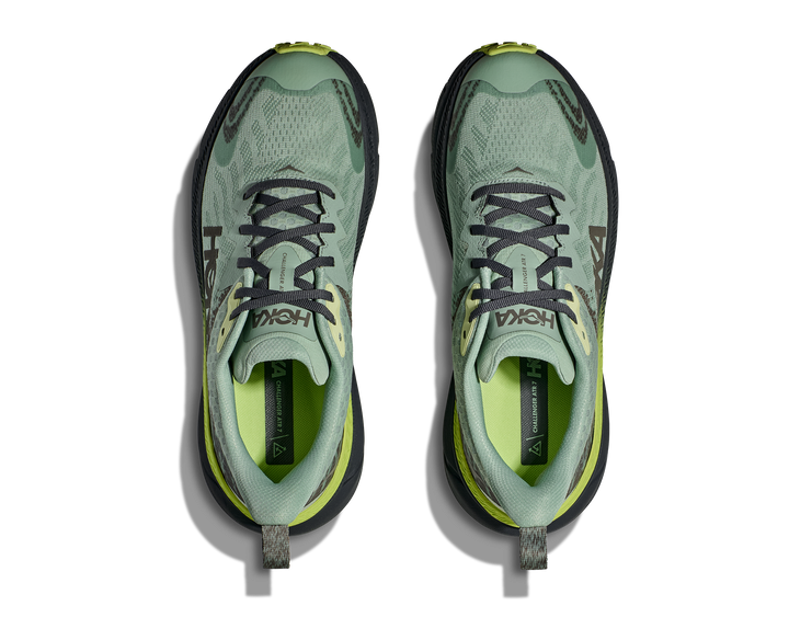 Men's Hoka Challenger 7 GTX Color: Aloe Vera / Lettuce 5