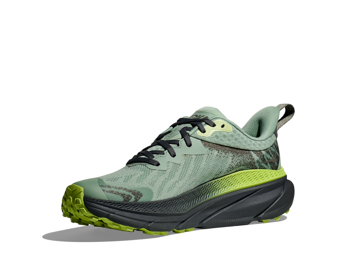 Men's Hoka Challenger 7 GTX Color: Aloe Vera / Lettuce 2