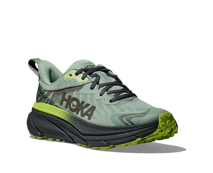 Men's Hoka Challenger 7 GTX Color: Aloe Vera / Lettuce 1