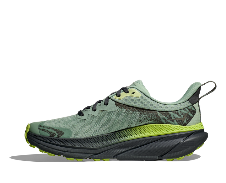 Men's Hoka Challenger 7 GTX Color: Aloe Vera / Lettuce 8