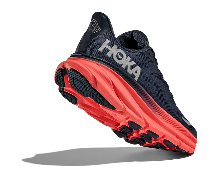 Women's Hoka Clifton 9 GTX Color: Varsity Navy/Dusk 5