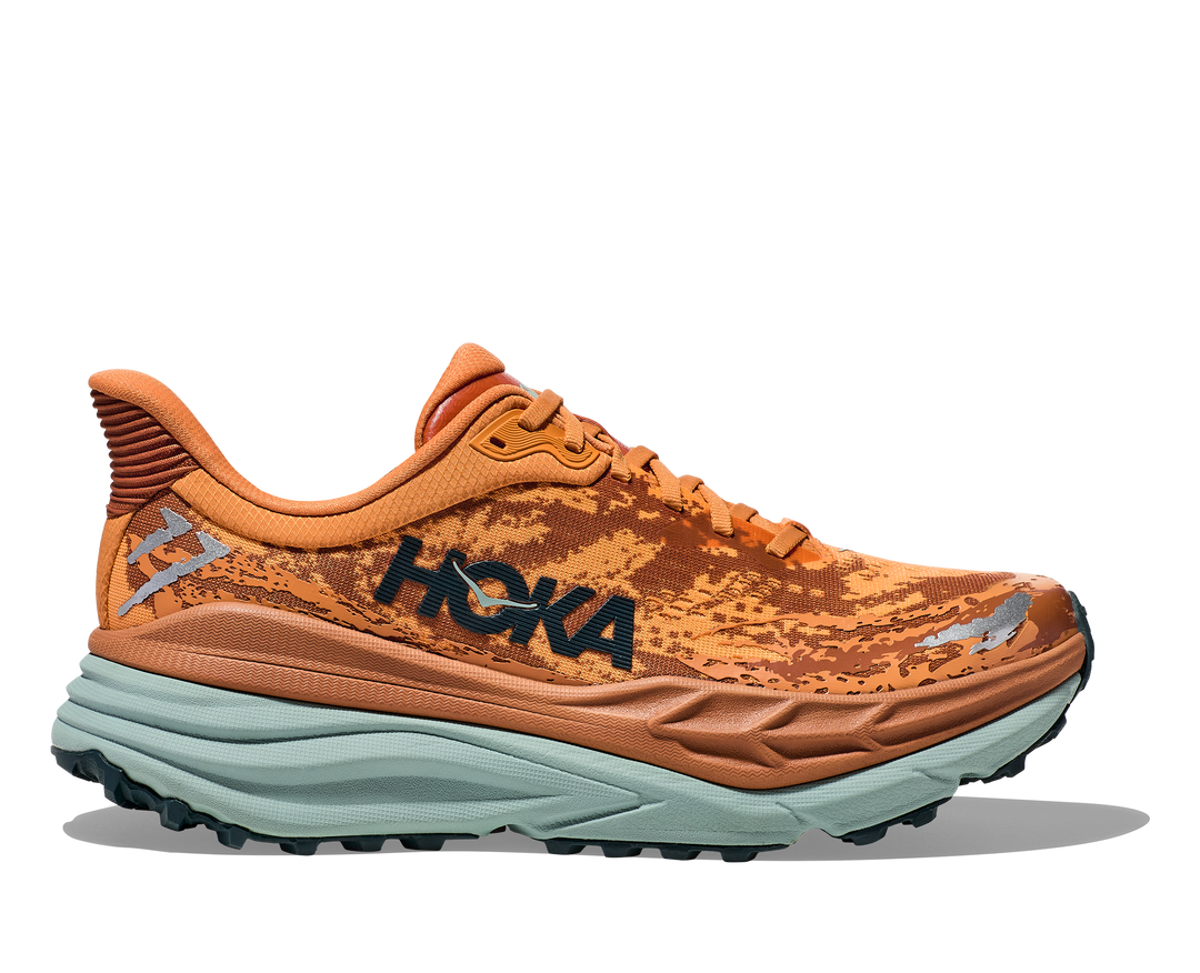 Men's Hoka Stinson 7 Color: Amber Haze / Amber Brown