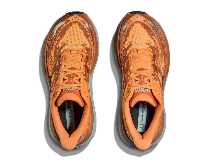 Men's Hoka Stinson 7 Color: Amber Haze / Amber Brown