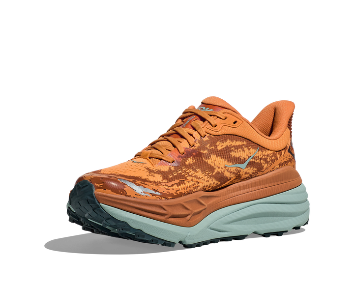 Men's Hoka Stinson 7 Color: Amber Haze / Amber Brown