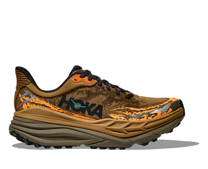 Men's Hoka Stinson 7 Color: Honey/ Antique Olive 3