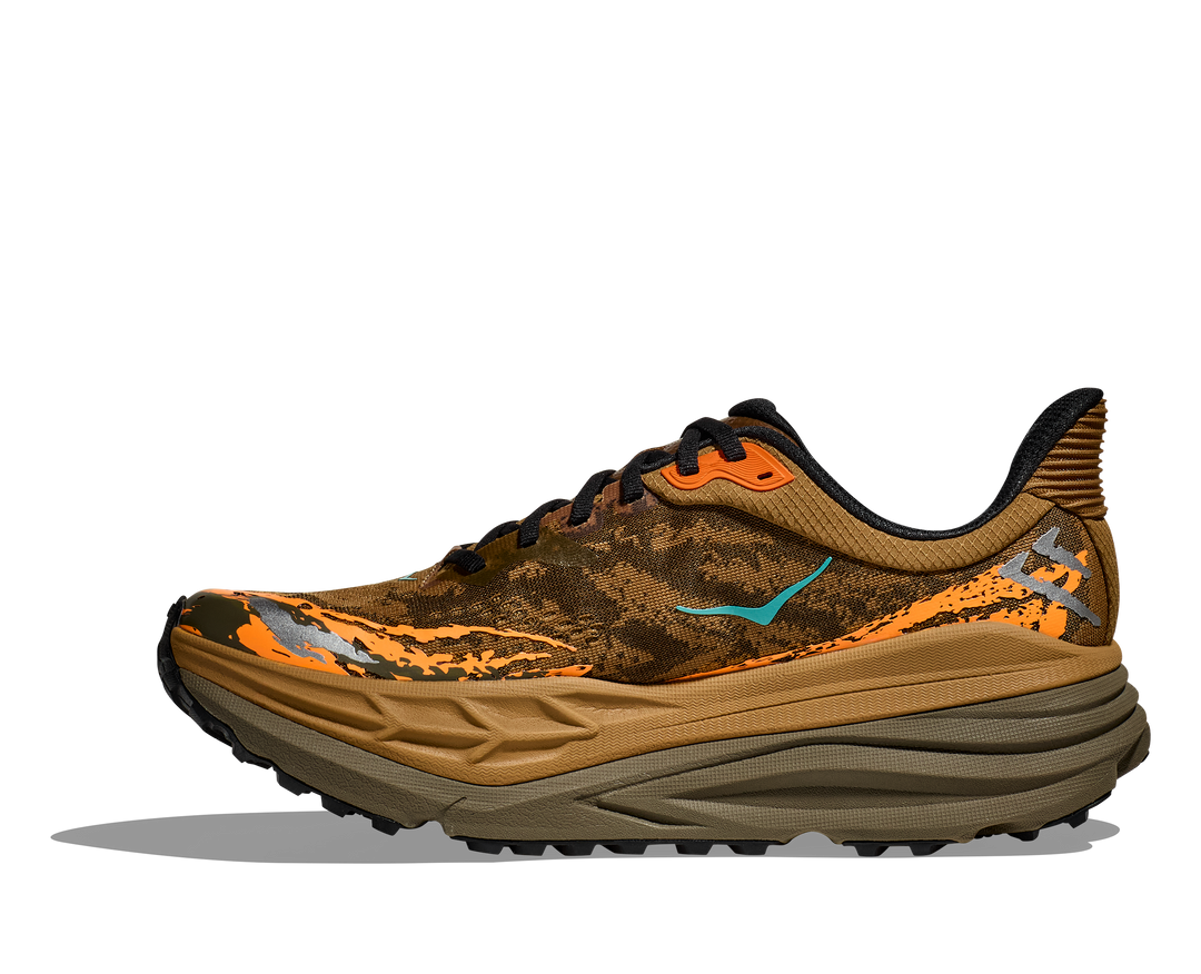 Men's Hoka Stinson 7 Color: Honey/ Antique Olive 7