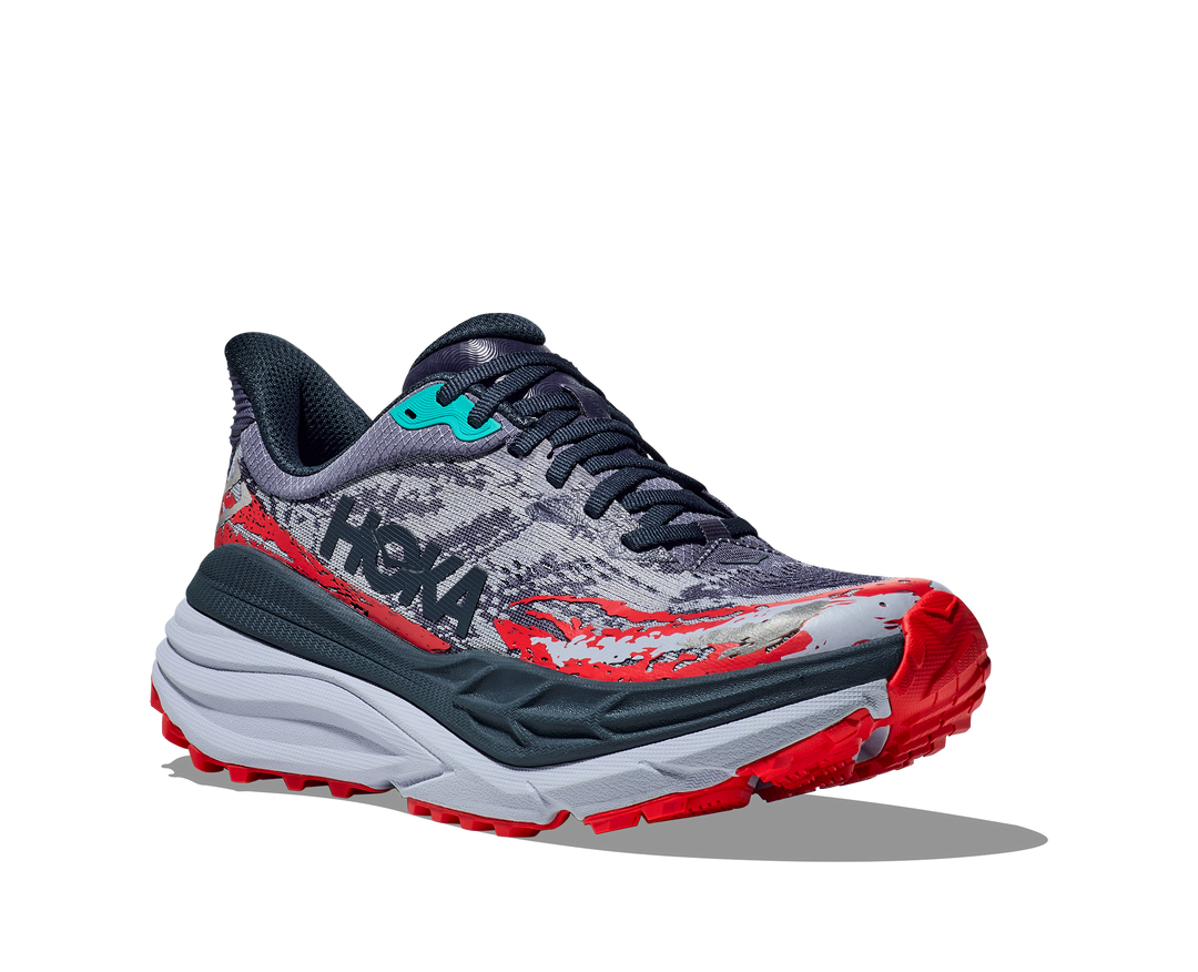 Women's Hoka Stinson 7 Color: Anchor/Gull  1