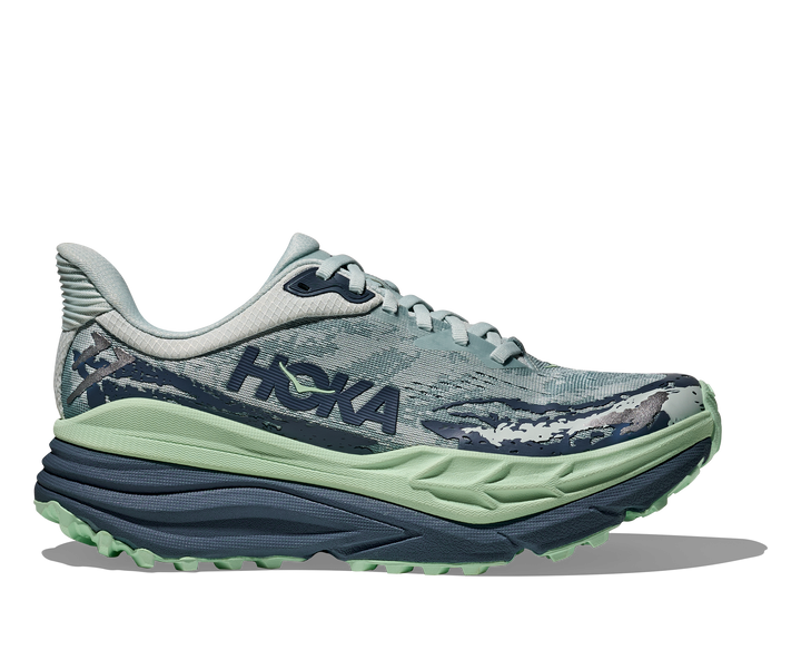 Women's Hoka Stinson 7 Color: Droplet/Thunder Cloud 3