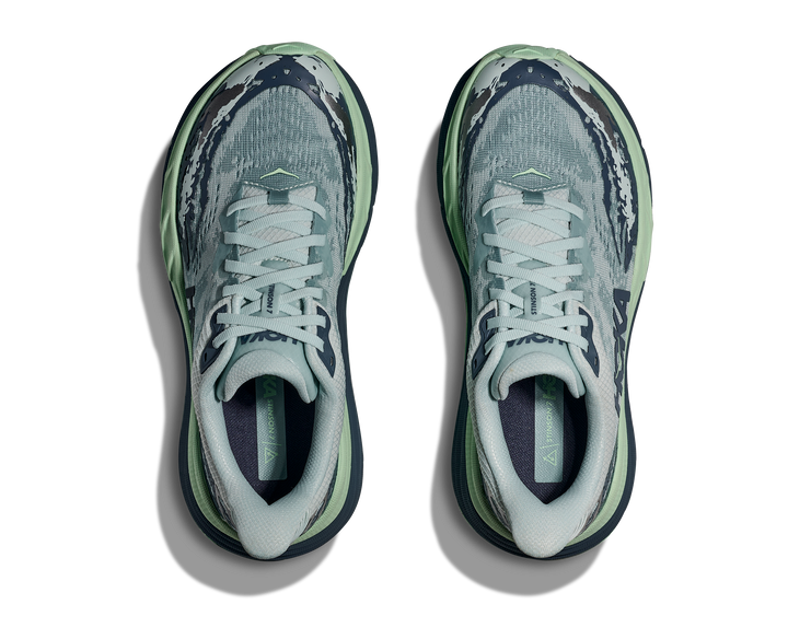 Women's Hoka Stinson 7 Color: Droplet/Thunder Cloud 4