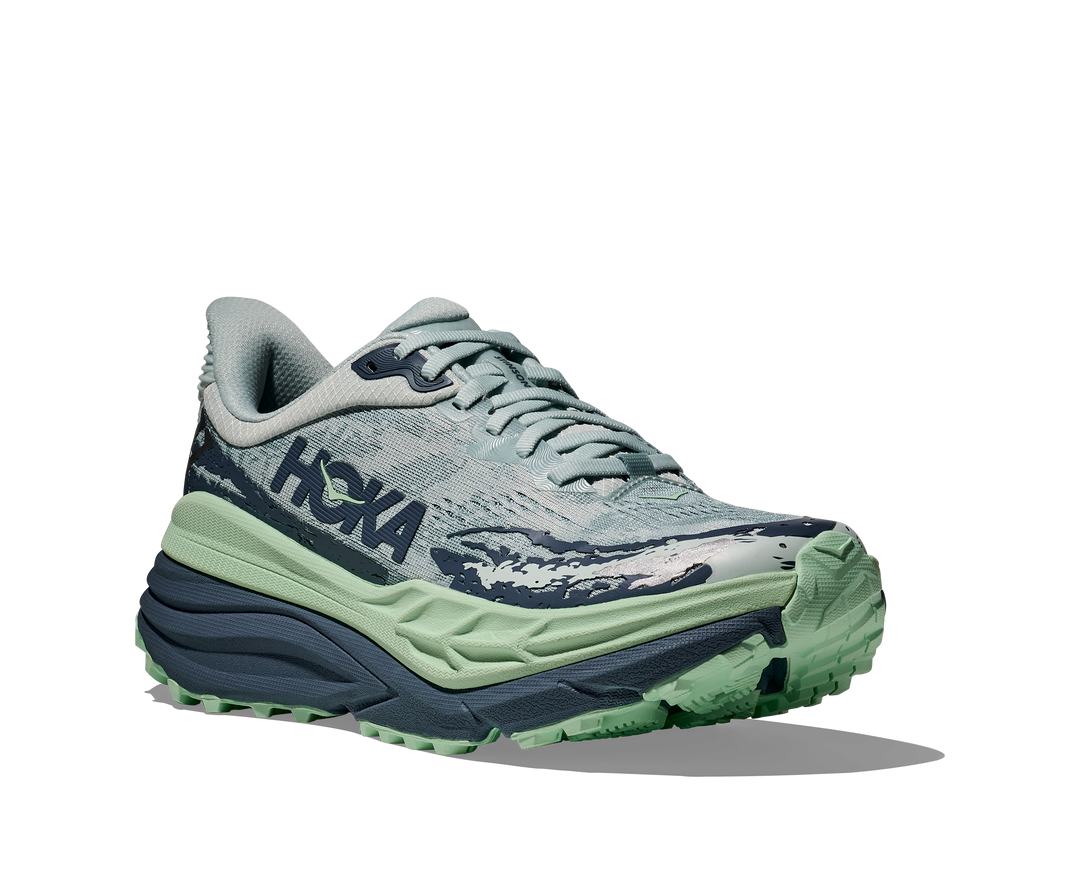 Women's Hoka Stinson 7 Color: Droplet/Thunder Cloud 1