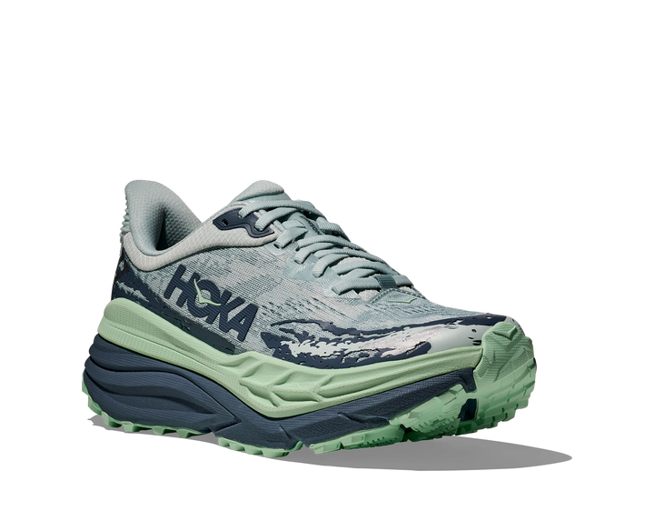 Women's Hoka Stinson 7 Color: Droplet/Thunder Cloud 1