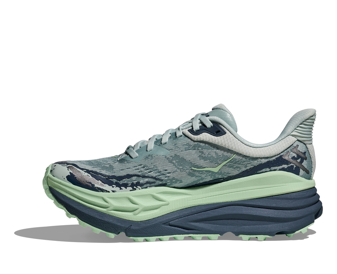 Women's Hoka Stinson 7 Color: Droplet/Thunder Cloud 8