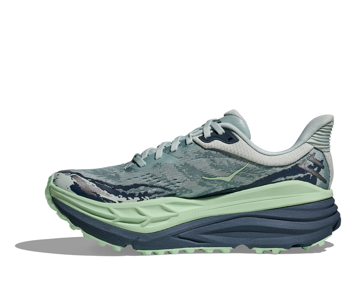 Women's Hoka Stinson 7 Color: Droplet/Thunder Cloud 8