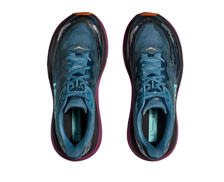 Women's Hoka Stinson 7 Color: Real Teal / Beet Root  5