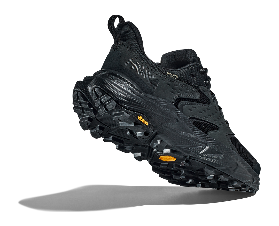 Men's Hoka Anacapa 2 Low GTX Color: Black / Black 5