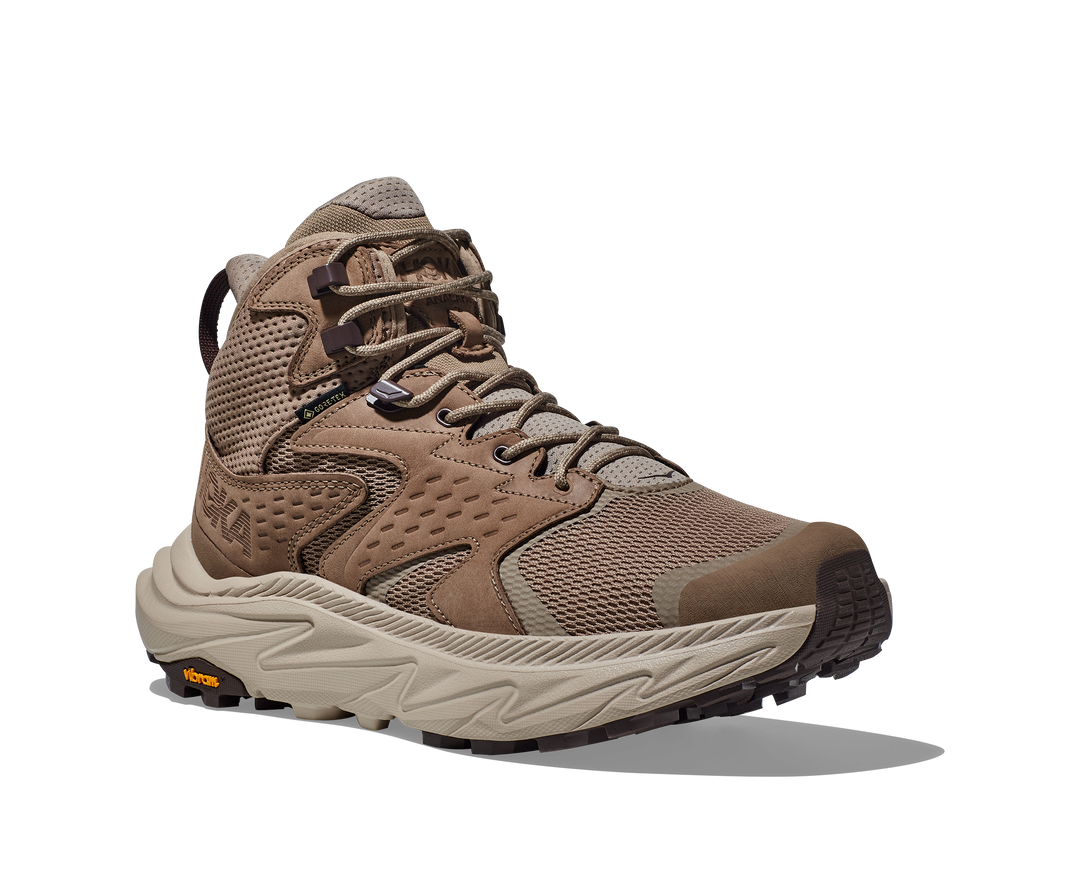 Men's Hoka Anacapa 2 Mid GTX Color: Dune / Oxford Tan (WIDE WIDTH)