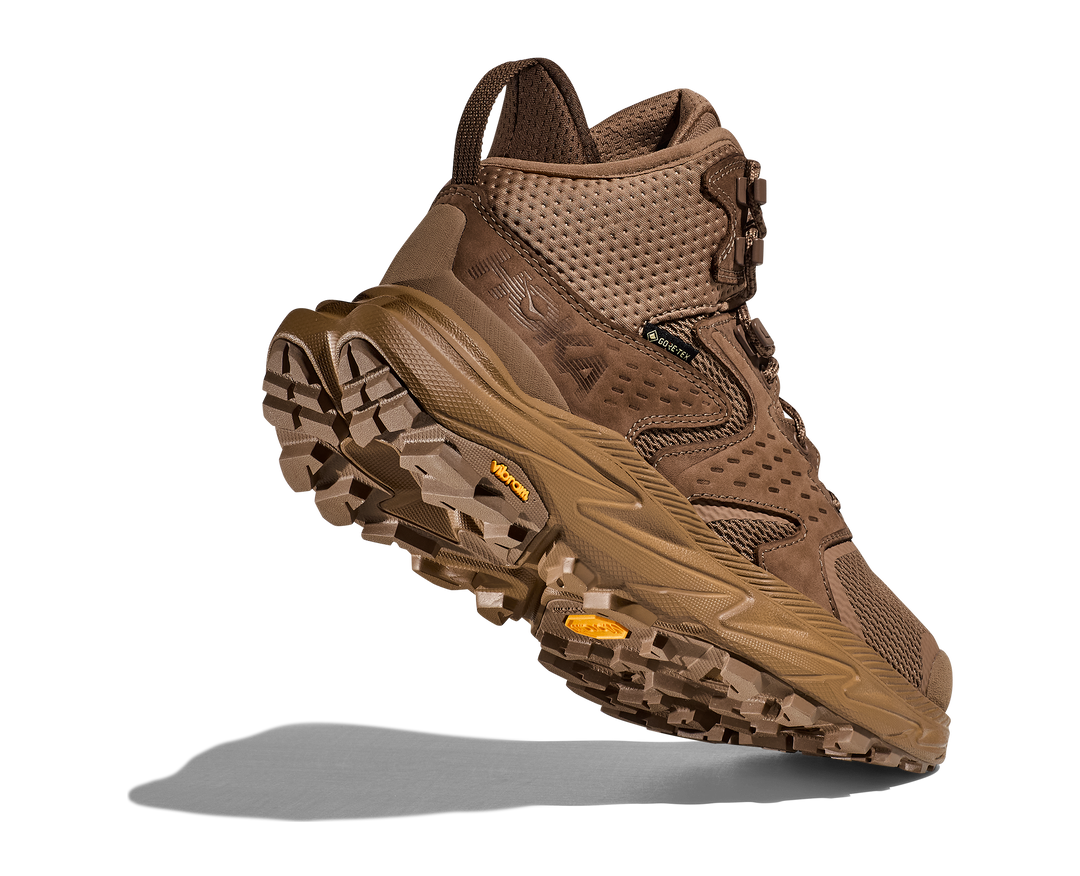 Men's Hoka Anacapa 2 Mid GTX Color: Rye/Bark 3