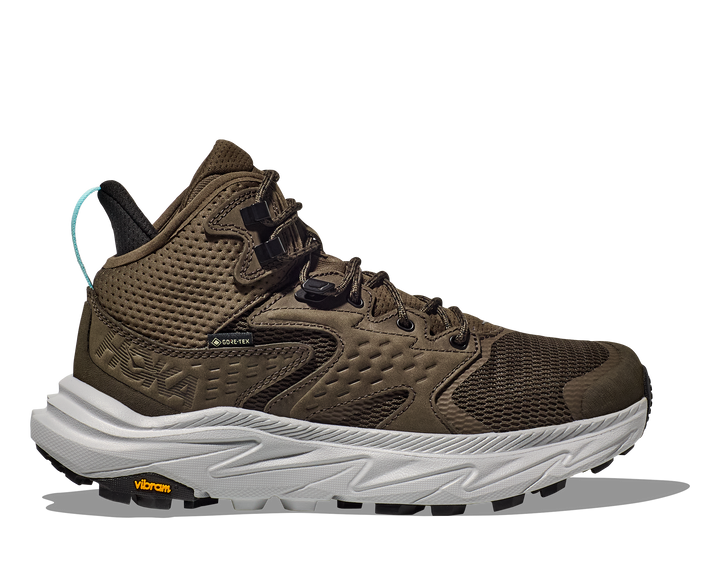 Women's Hoka Anacapa 2 Mid GTX Color: Deep Umber / Stardust (WIDE WIDTH) 3