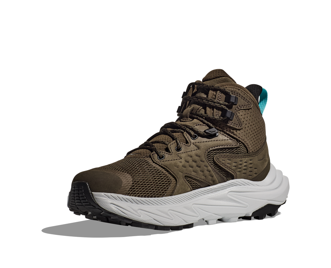 Women's Hoka Anacapa 2 Mid GTX Color: Deep Umber / Stardust 2