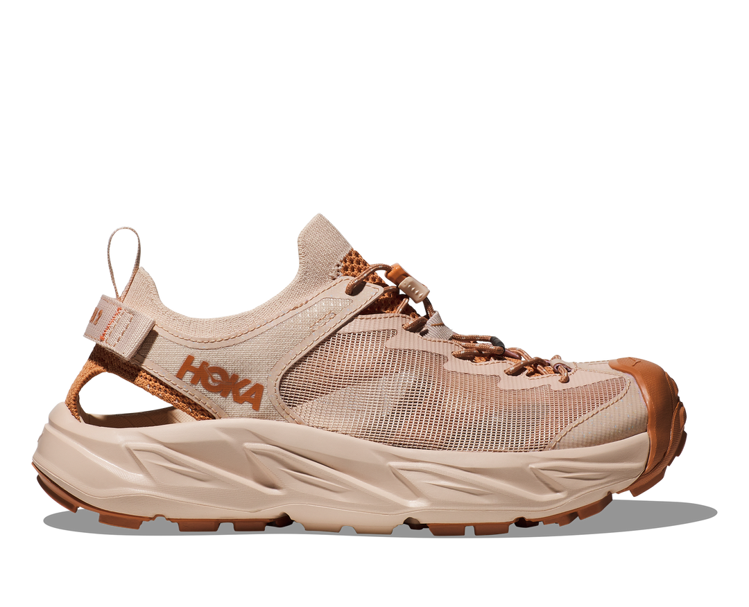 Women's Hoka Hopara 2 Color: Cream / Cedar 4