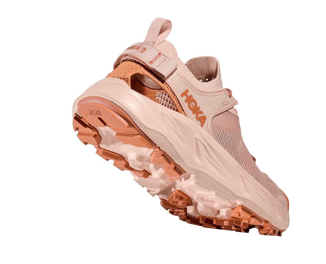 Women's Hoka Hopara 2 Color: Cream / Cedar 6