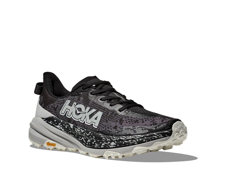 Men's Hoka Speedgoat 6 Color: Black/Stardust  1