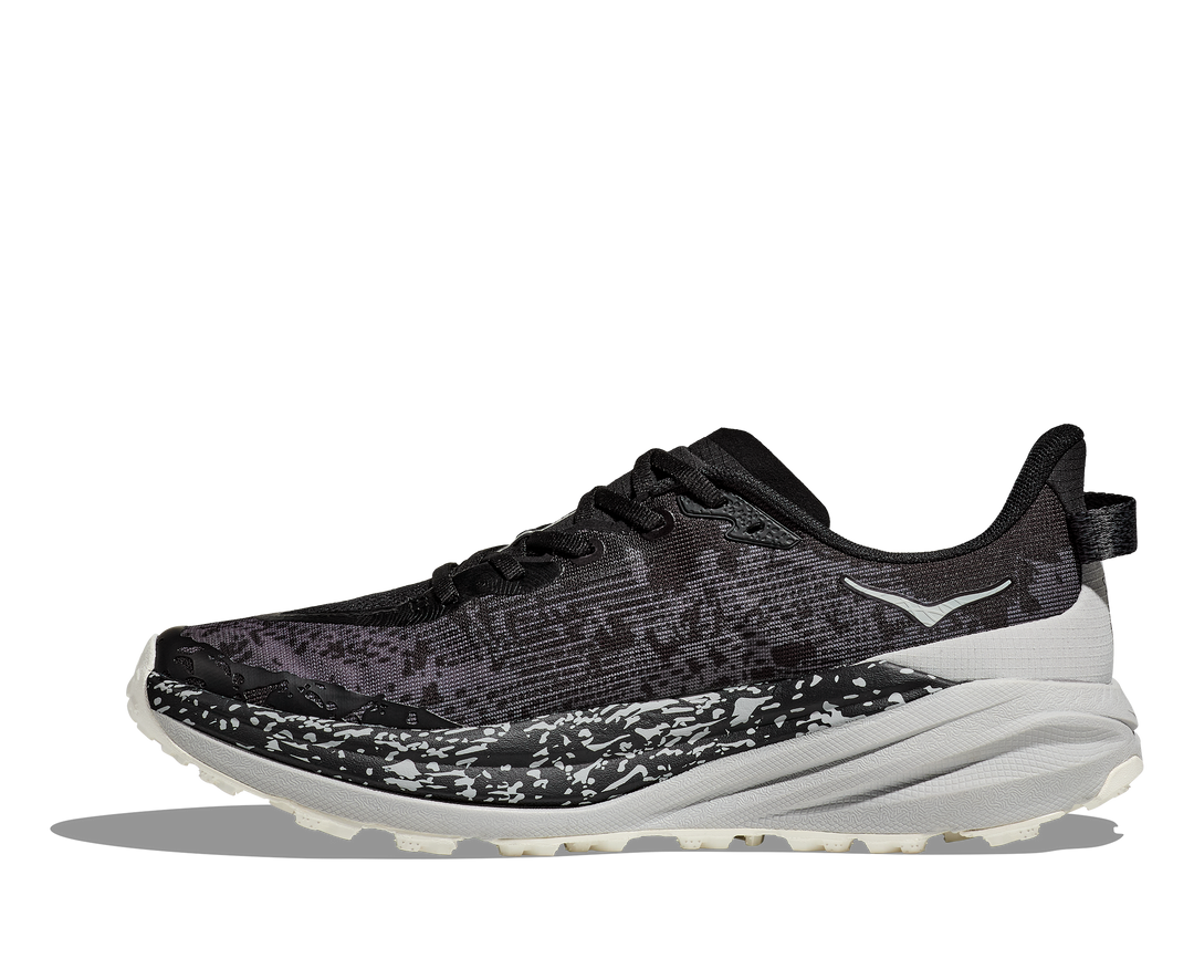 Men's Hoka Speedgoat 6 Color: Black/Stardust  8