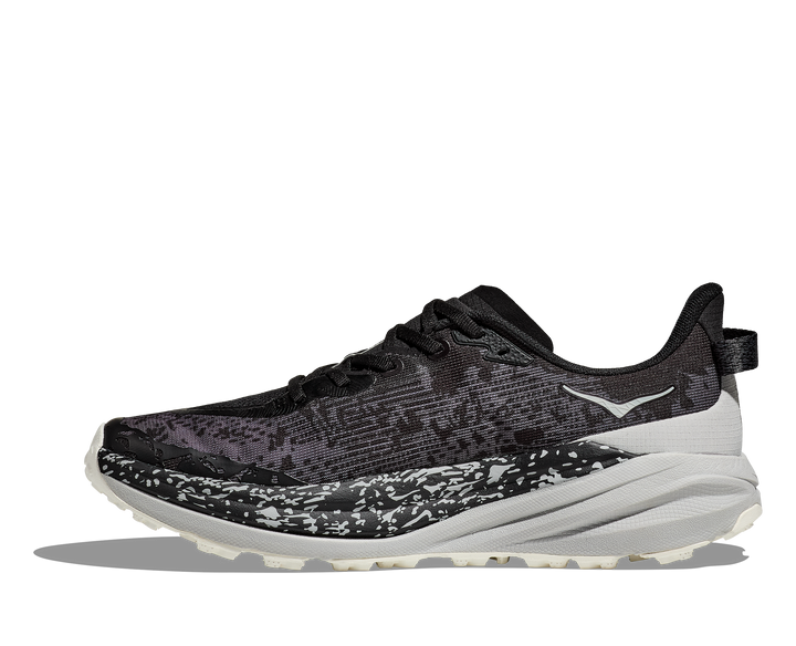 Men's Hoka Speedgoat 6 Color: Black/Stardust  8