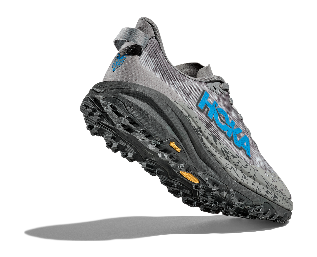 Men's Hoka Speedgoat 6 Color: Galactic Grey/Hoka Blue 8