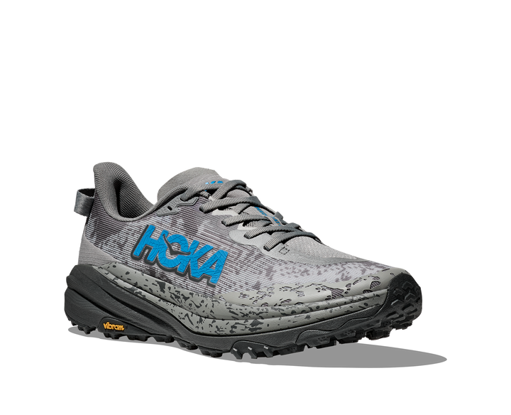 Men's Hoka Speedgoat 6 Color: Galactic Grey/Hoka Blue 1