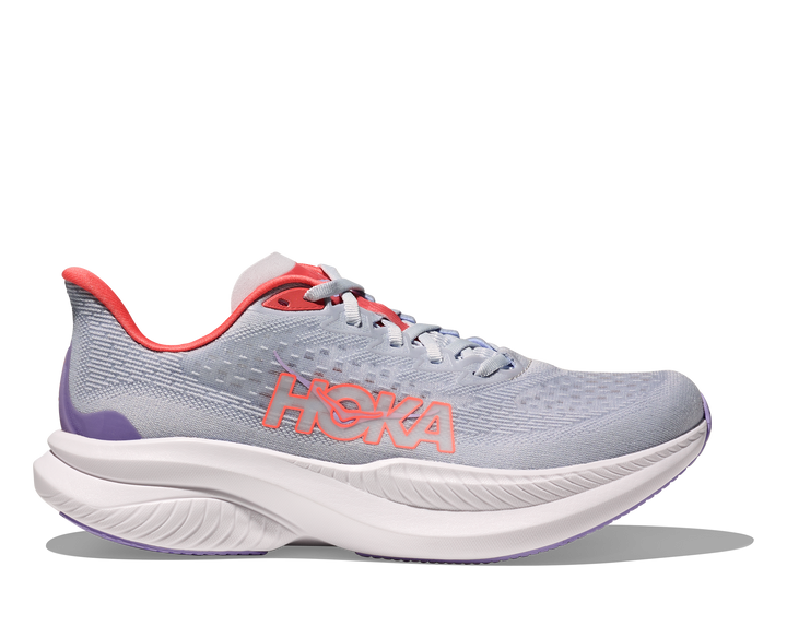 Women's Hoka Mach 6 Color: Pale Dusk/Gull 4