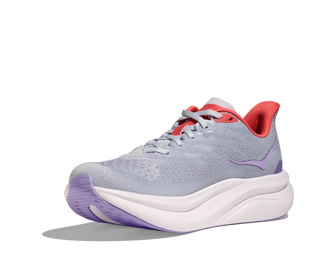 Women's Hoka Mach 6 Color: Pale Dusk/Gull 2