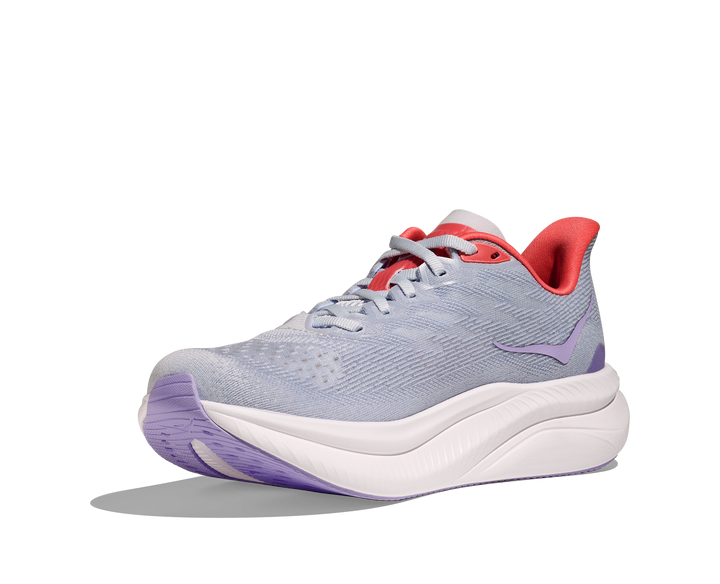 Women's Hoka Mach 6 Color: Pale Dusk/Gull 2