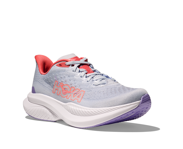 Women's Hoka Mach 6 Color: Pale Dusk/Gull 1