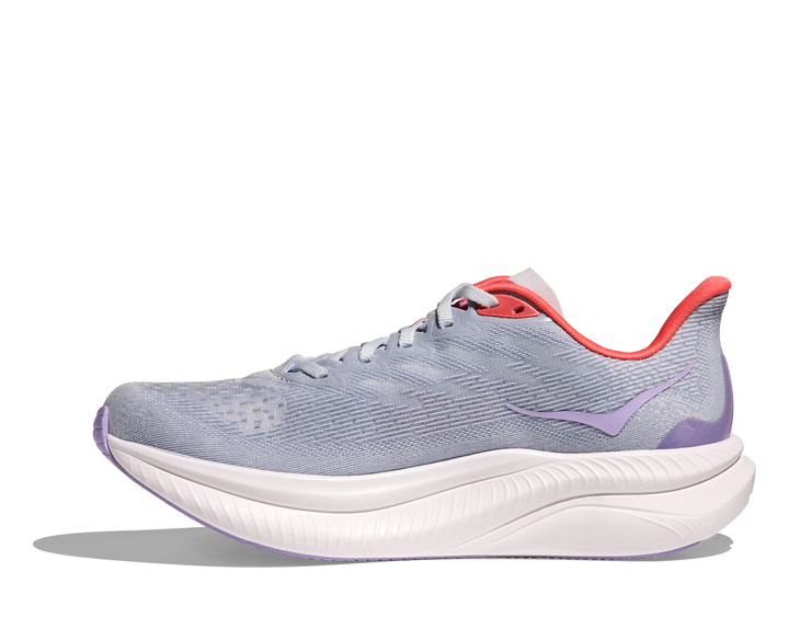 Women's Hoka Mach 6 Color: Pale Dusk/Gull 8