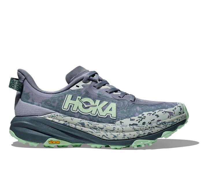 Women's Hoka Speedgoat 6 Color: Moonlight / Thunder Cloud 3